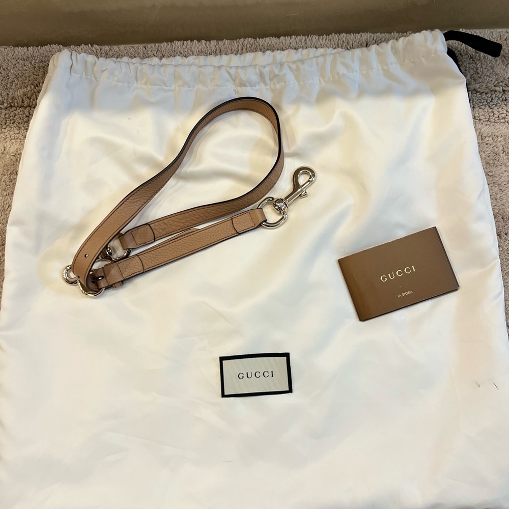 Gucci Tan Leather Shoulder Bag - Picture 2 of 9